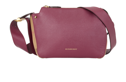 Helmsley House Check Crossbody Bag, front view